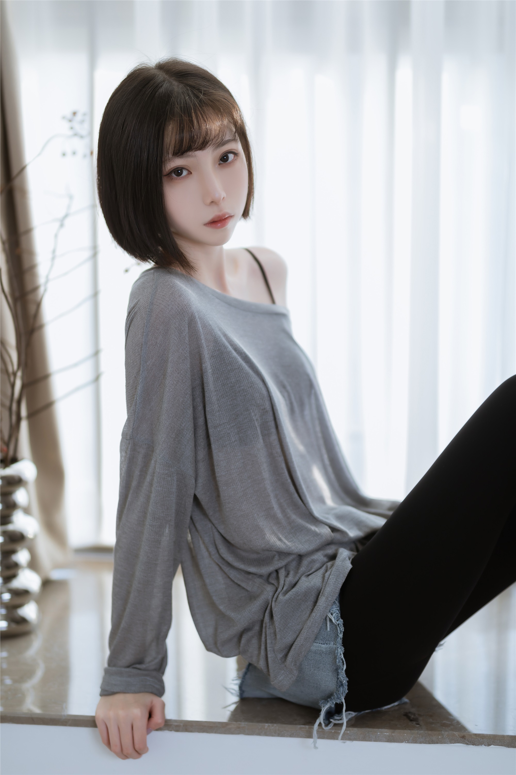 Xu Lan LAN - NO.027 Semi transparent Sweater